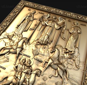 3D model The Life of the Holy Martyrs Florus and Laurus (STL)
